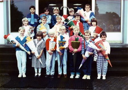 Einschulung 1988