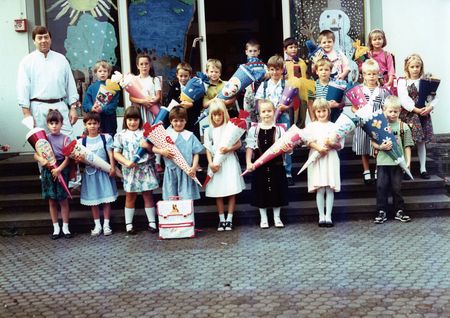 Einschulung 1990