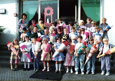 Einschulung 1991